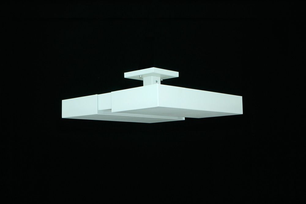 Luminária Plafon Luz Indireta Sobrepor Luxo 30cm 2E27 Real
