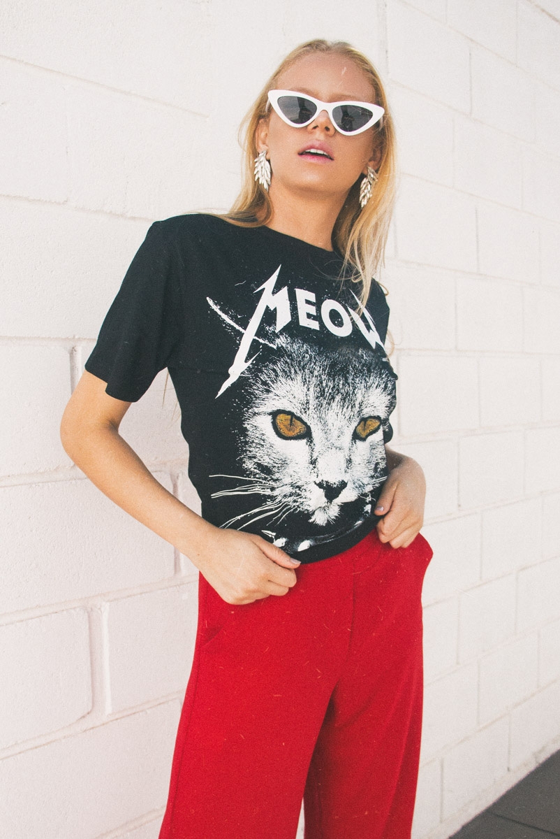 Camiseta Box Meow
