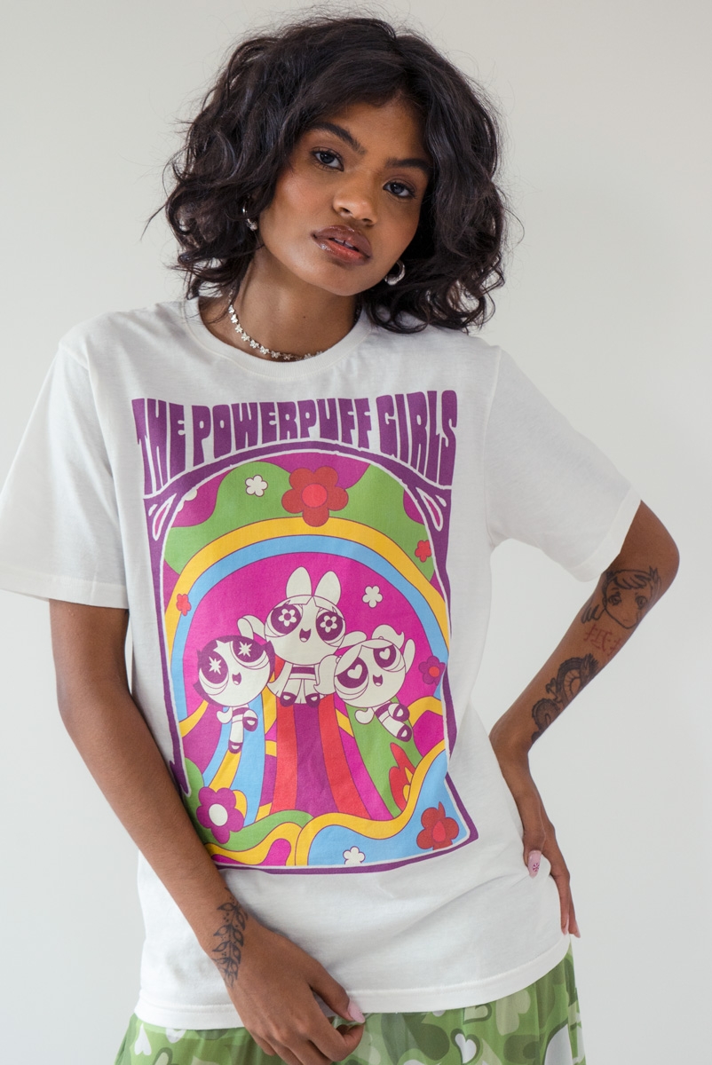 Camiseta T-Shirt Powerpuff Girls Off