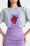 Camiseta T-shirt Carta Coração THE HEART