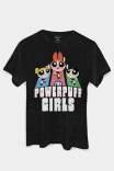 Camiseta T-Shirt Powerpuff Girls Preta
