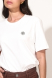 Camiseta T-shirt Basic Logo - Off White