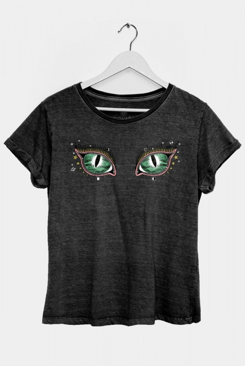Camiseta Babylook Glass Eye Olho