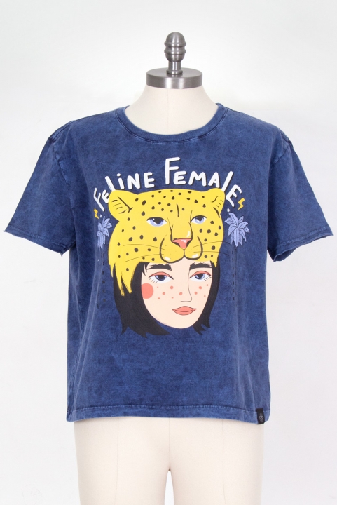 Camiseta Box Feline Female