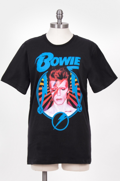 Camiseta T-shirt Bowie Preta