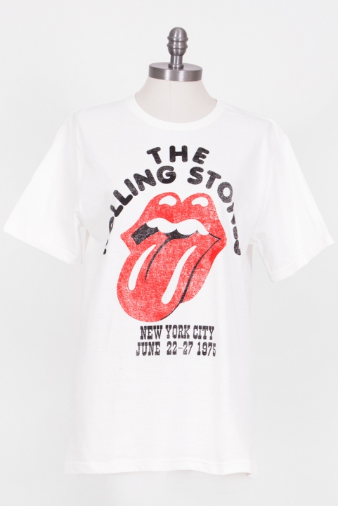 Camiseta T-shirt Rolling Stones Off White