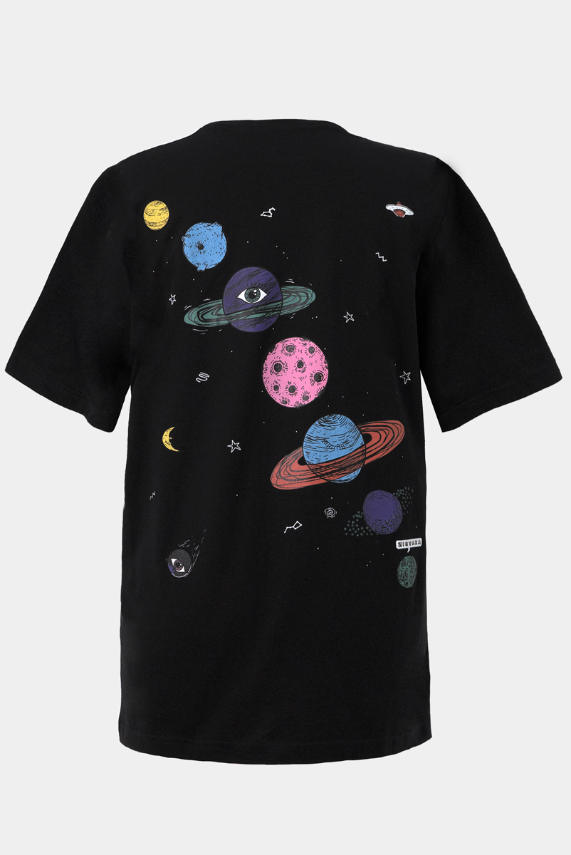 Camiseta T-shirt Planetas