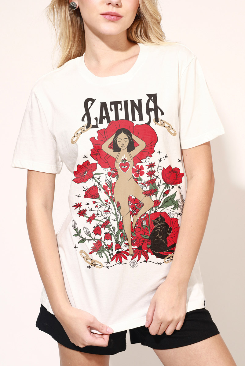 Camiseta T-shirt Soy Latina
