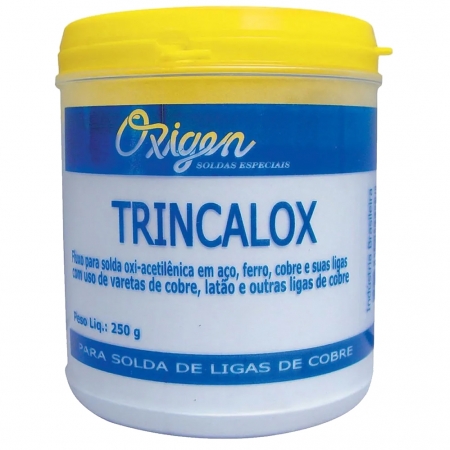Trincalox Fluxo Soldagem Oxi Acetilênica 250gr Oxigen