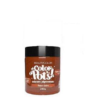 Beauty Color Color Pots Tonalizante Ruivo Cobre 240g