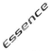 Emblema Adesivo - Essence - Linha Fiat 2011/... - Plástico Injetado - Cromado