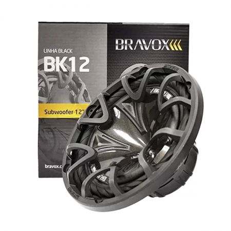 Subwoofer Bravox Black BK12 D2 12