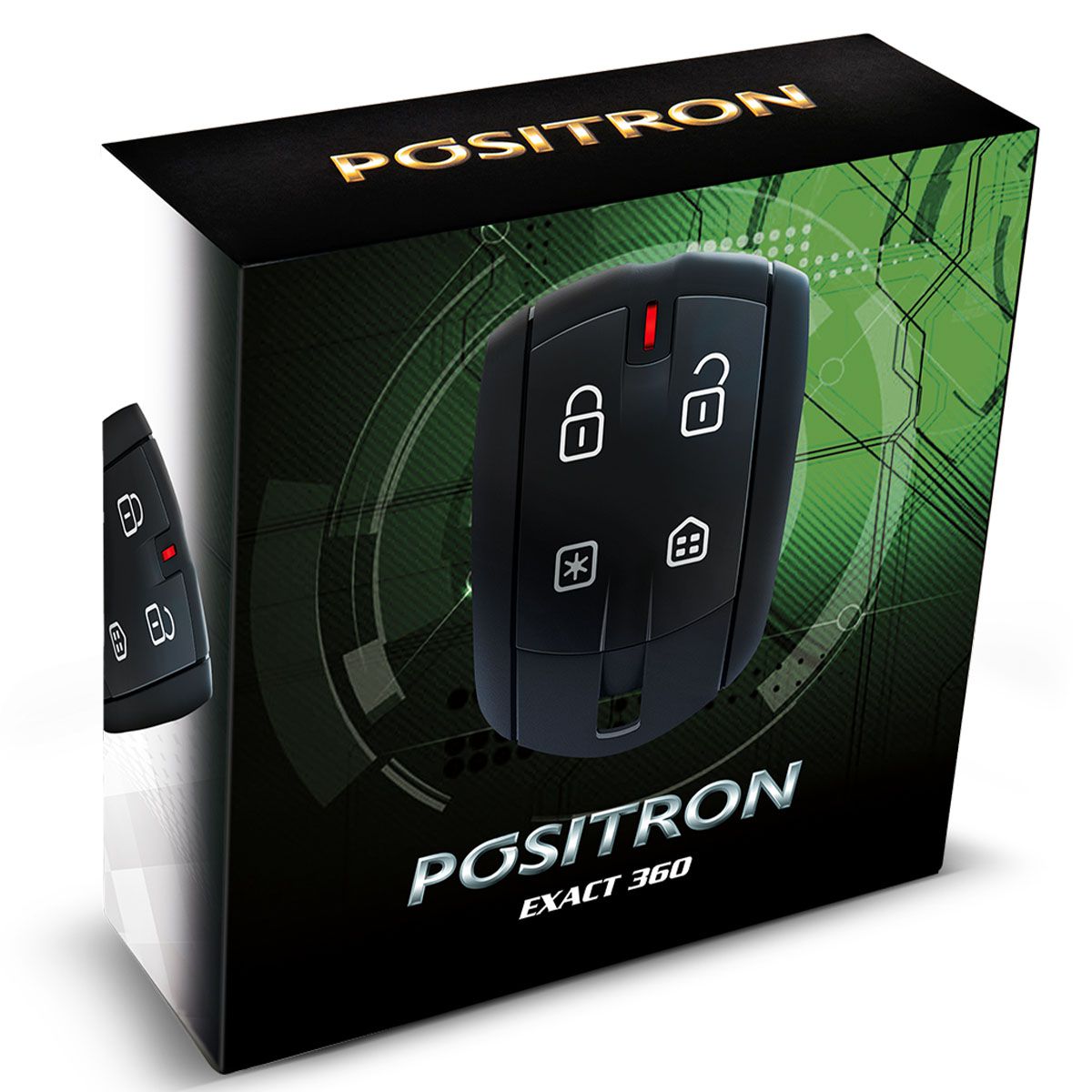 Alarme Automotivo Positron Universal Cyber Exact EX360