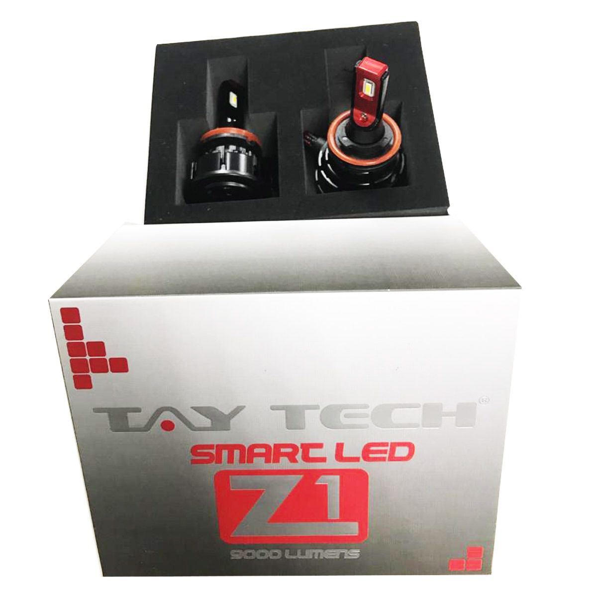 Par Lâmpadas Smart LED H27 6000K 70W Cooler Integrado Tay Tech