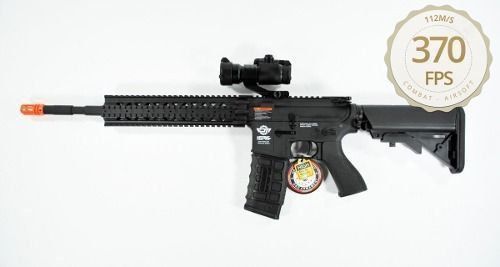 Rifle Airsoft Cm16 R8l G&g + Red Dot