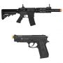 Rifle Elétrico Airsoft Cyma M4a1 Cm513 + Pistola Cybergun Pt92