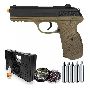 Pistola De Pressão Gamo PT-85 CO2 Blowback 4.5mm + Chumbo + CO2+ Case