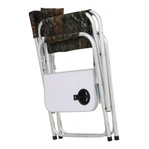 Cadeira Diretor Camping NTK Dobrável com Mesa e Porta Copo