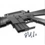 Kit Carabina De Pressão Rossi Rifle M-16 R 5,5mm + Capa + Luneta + Chumbo