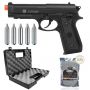 Pistola Airsoft Co2 Cybergun Pt92 + Case + 5 cilindros Co2 + 2000bbs