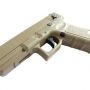 Pistola Airsoft Elétrica Cyma Cm030 Glock G18 Tan+ Bb Loader