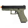Pistola Airsoft Gbb Green Gás R17 Olive Blowback 6mm