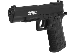 Pistola Pressão Co2 Swiss Arms P1911 Match Esferas Aço 4.5mm