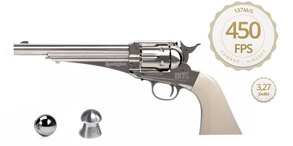 Revolver De Pressão Co2 Crosman Remington 1875 - Full Metal