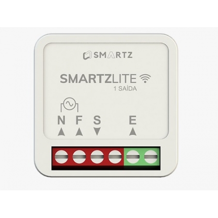 Smartz Lite - 1 canal - Automação Residencial Comercial 1 Canal - interruptor inteligente assistente virtual