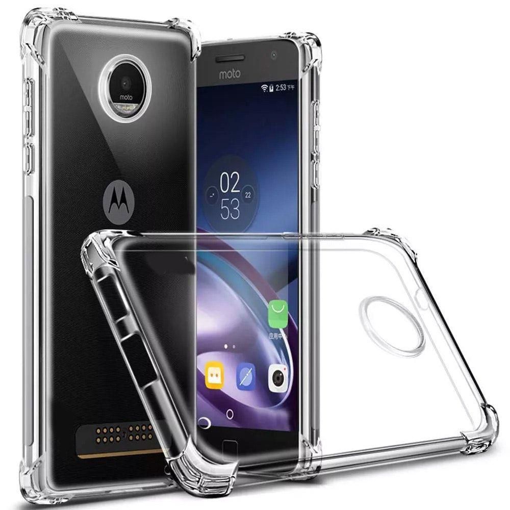 Capinha Anti-Shock Transparente Motorola One, One Vision, One Action, One Zoom