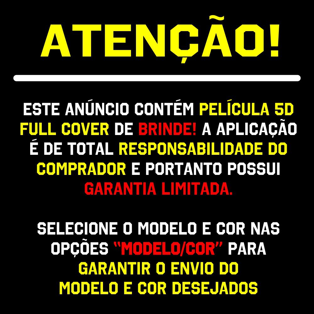 Capinha Armadura AntiShock Colorida + Película 5D Iphone 11, 11 Pro, 11 Pro Max