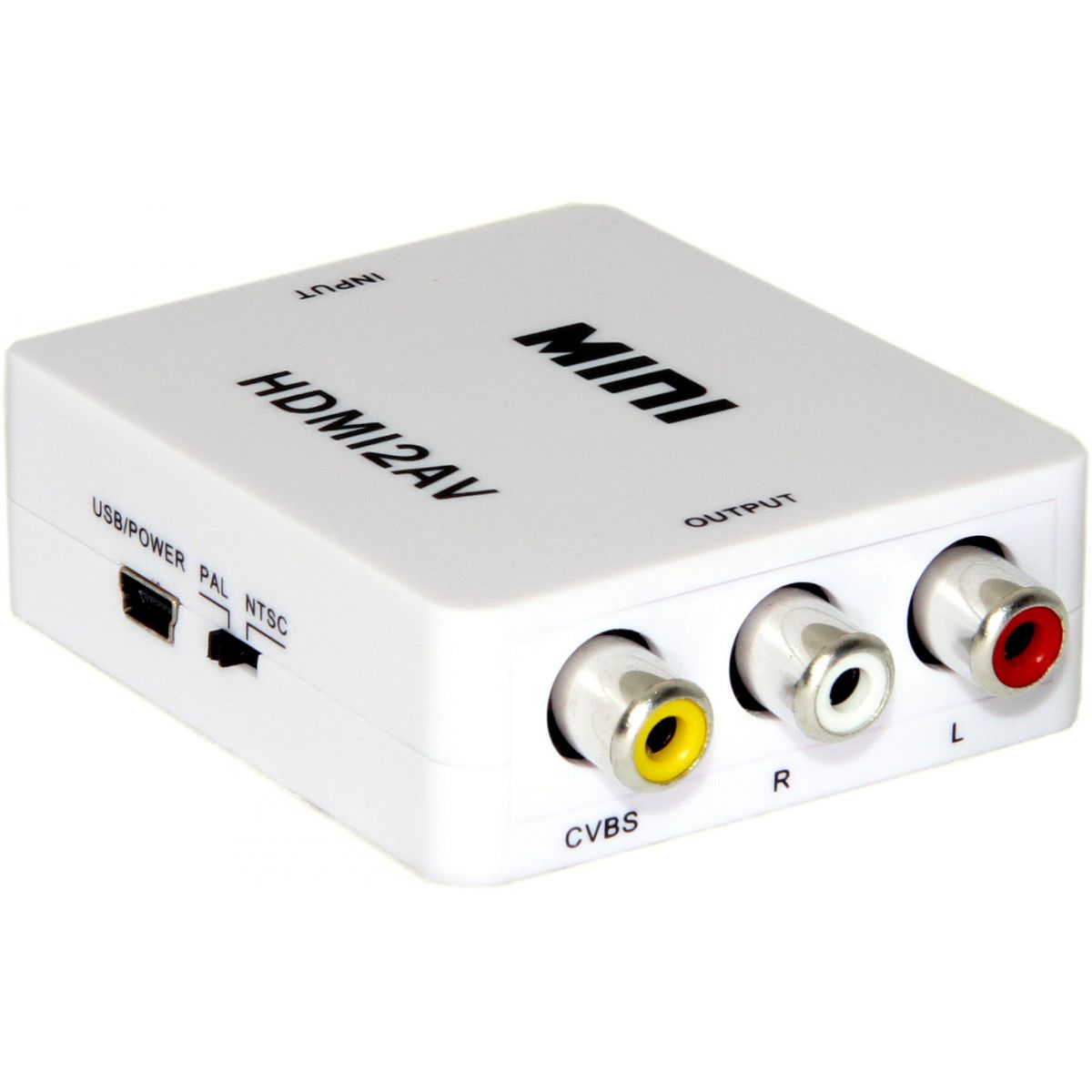 Conversor HDMI p/ Video Composto 3RCA