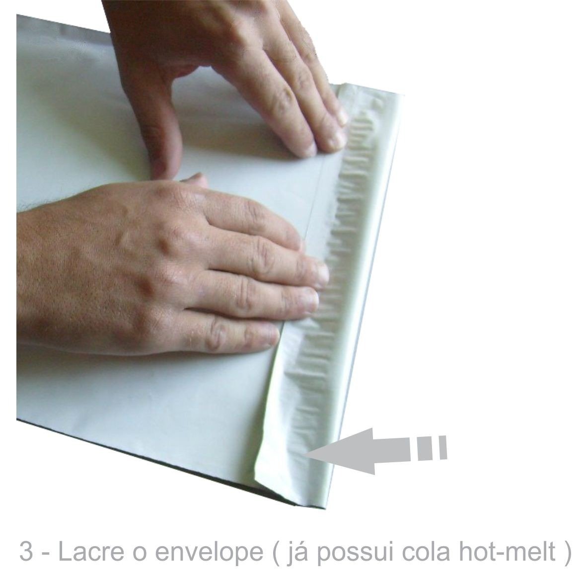 Envelope Plástico Segurança Lacre Tipo Sedex 15x19 (100pcs)