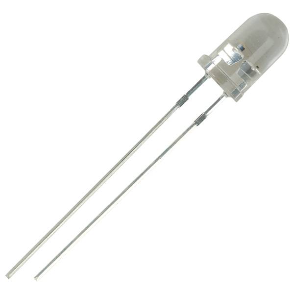 Led 5mm + Resistor (Pacote 1000un) Branco Puro