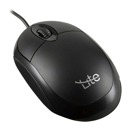 Lite Mouse com Fio Óptico USB OML101 Preto