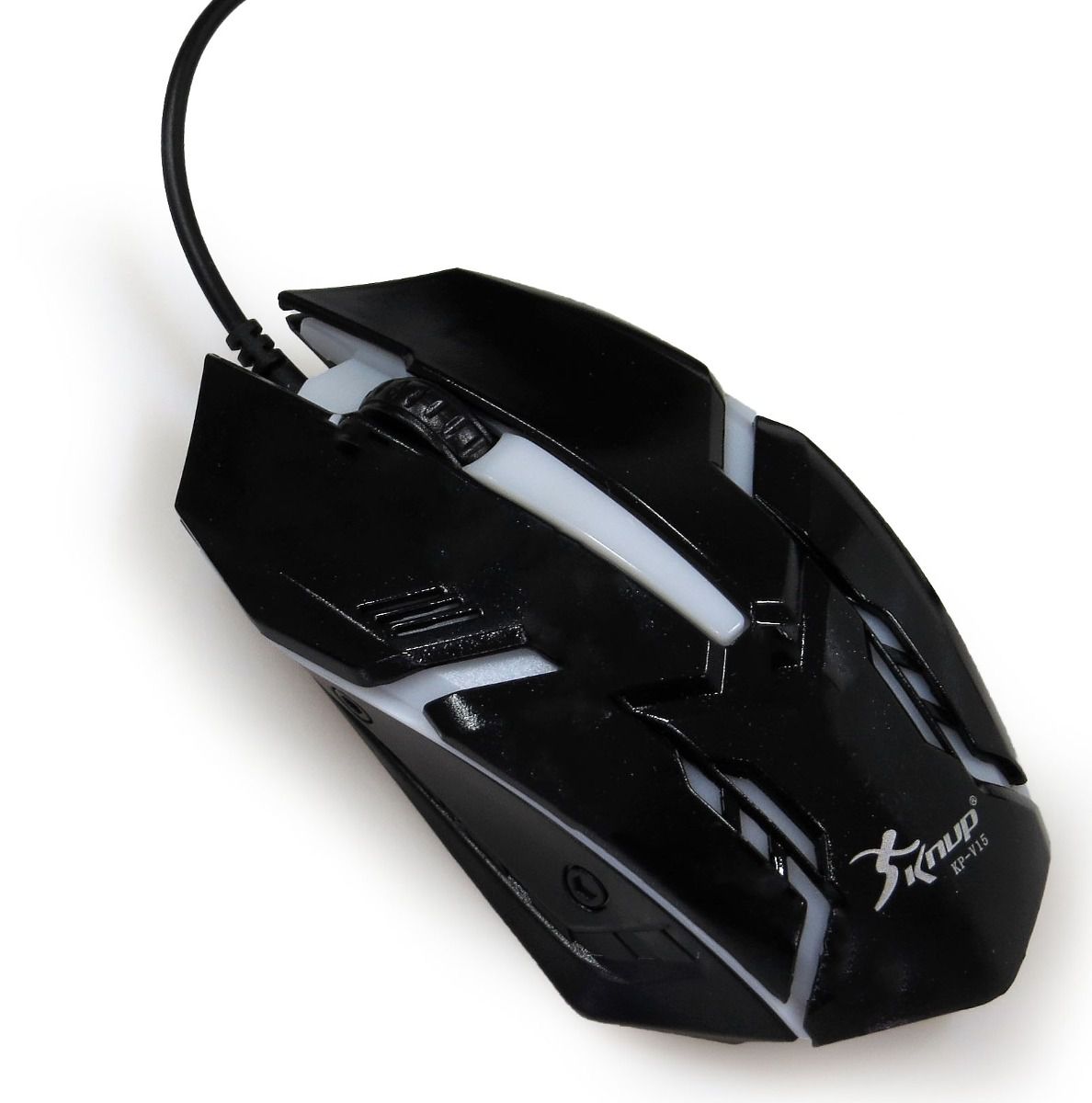 Mouse Knup Gamer 1600DPI C/ LED KP-V15