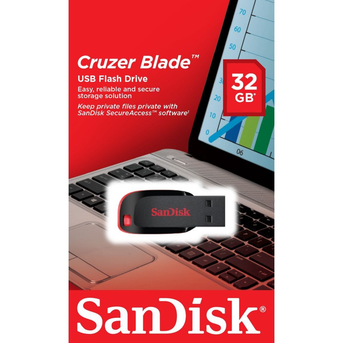 Pendrive | 32GB | Sandisk Cruzer Blade