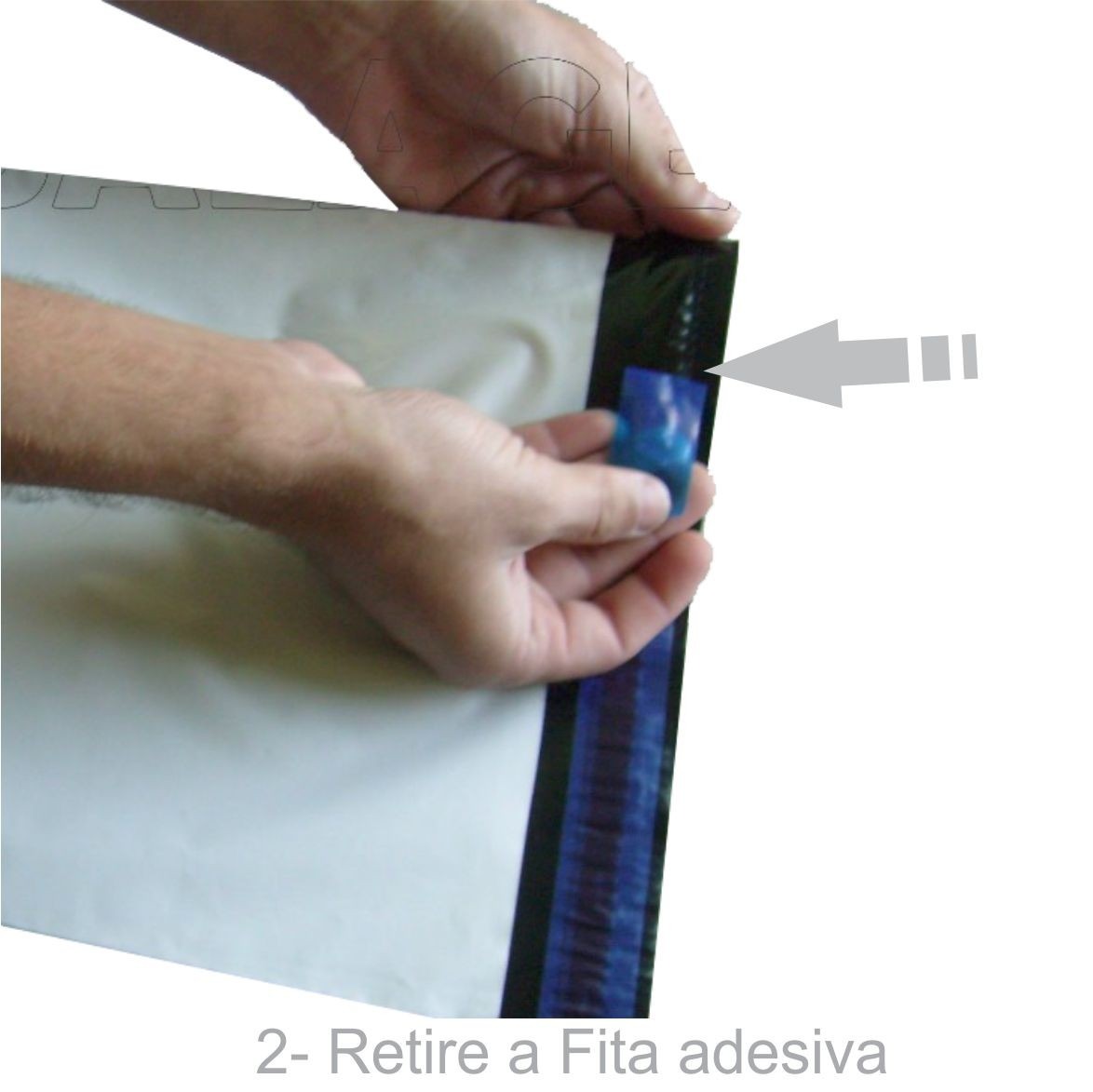 Envelope Plástico Segurança Lacre Tipo Sedex 40x50 (250Unidades ou 500Unidades)