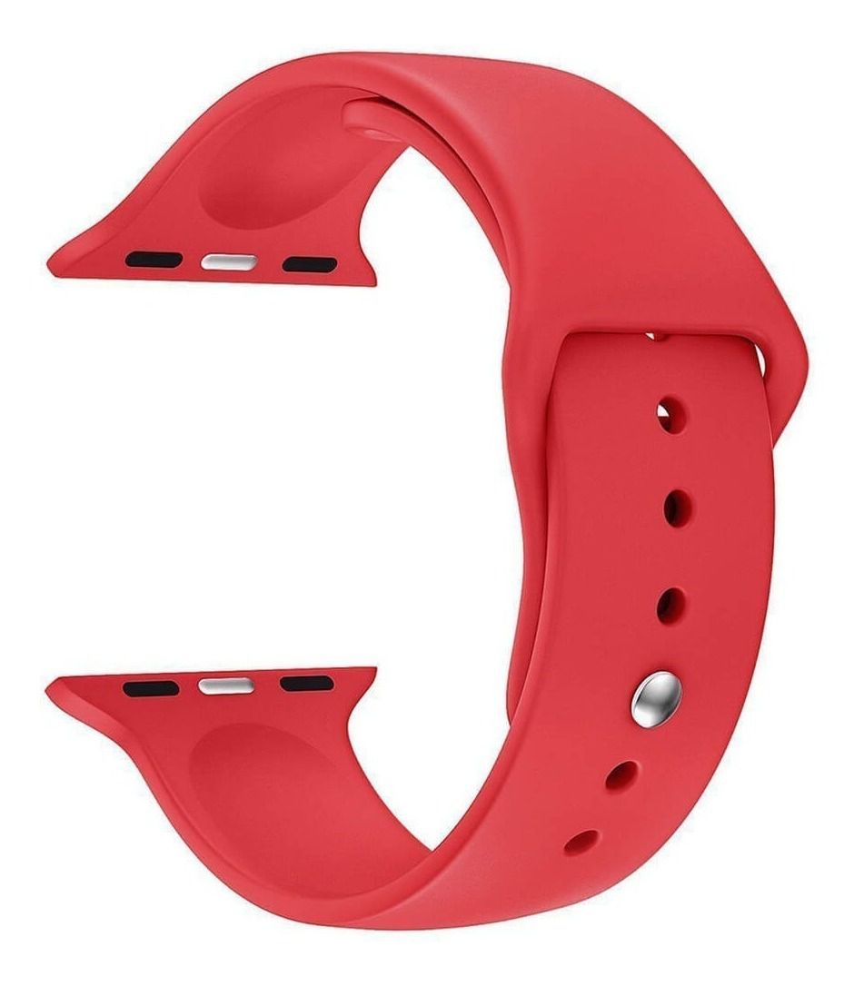 Pulseira Silicone Sport Liso p/ Apple Watch 38/40mm