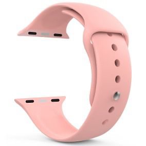 Pulseira Silicone Sport Liso p/ Apple Watch 42/44mm