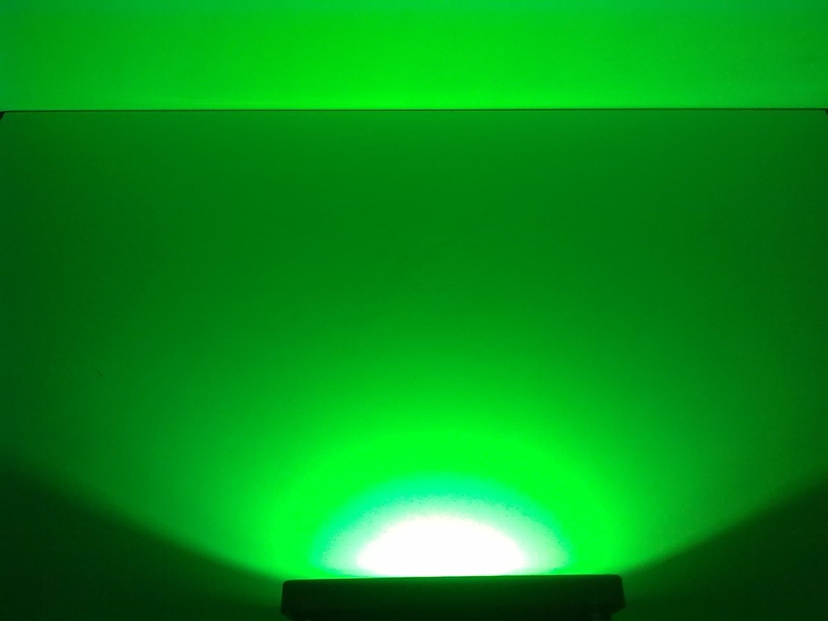 Refletor Holofote Super Led Verde 10W