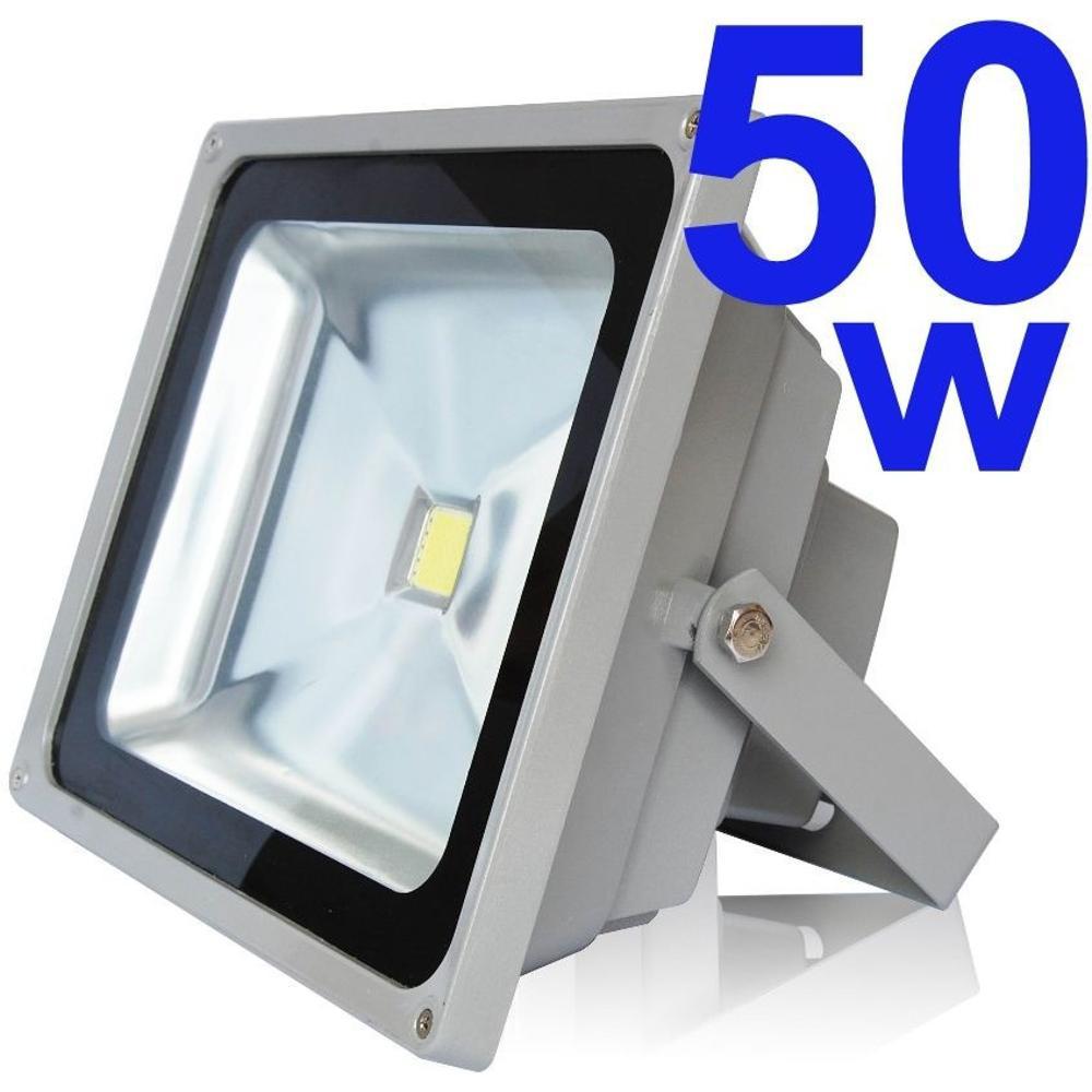 Refletor Holofote Super Led Branco Frio 50W