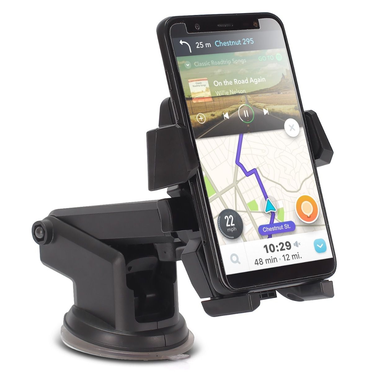 Suporte Veicular para Smartphone Telescópico GPS LE-042