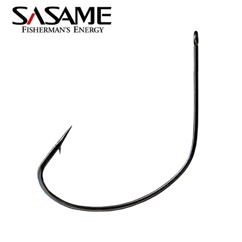 Anzol Sasame Snook Hook Nº 3/0 Black - 5 Unidades - Life Pesca - Sua loja de Pesca, Camping e Lazer