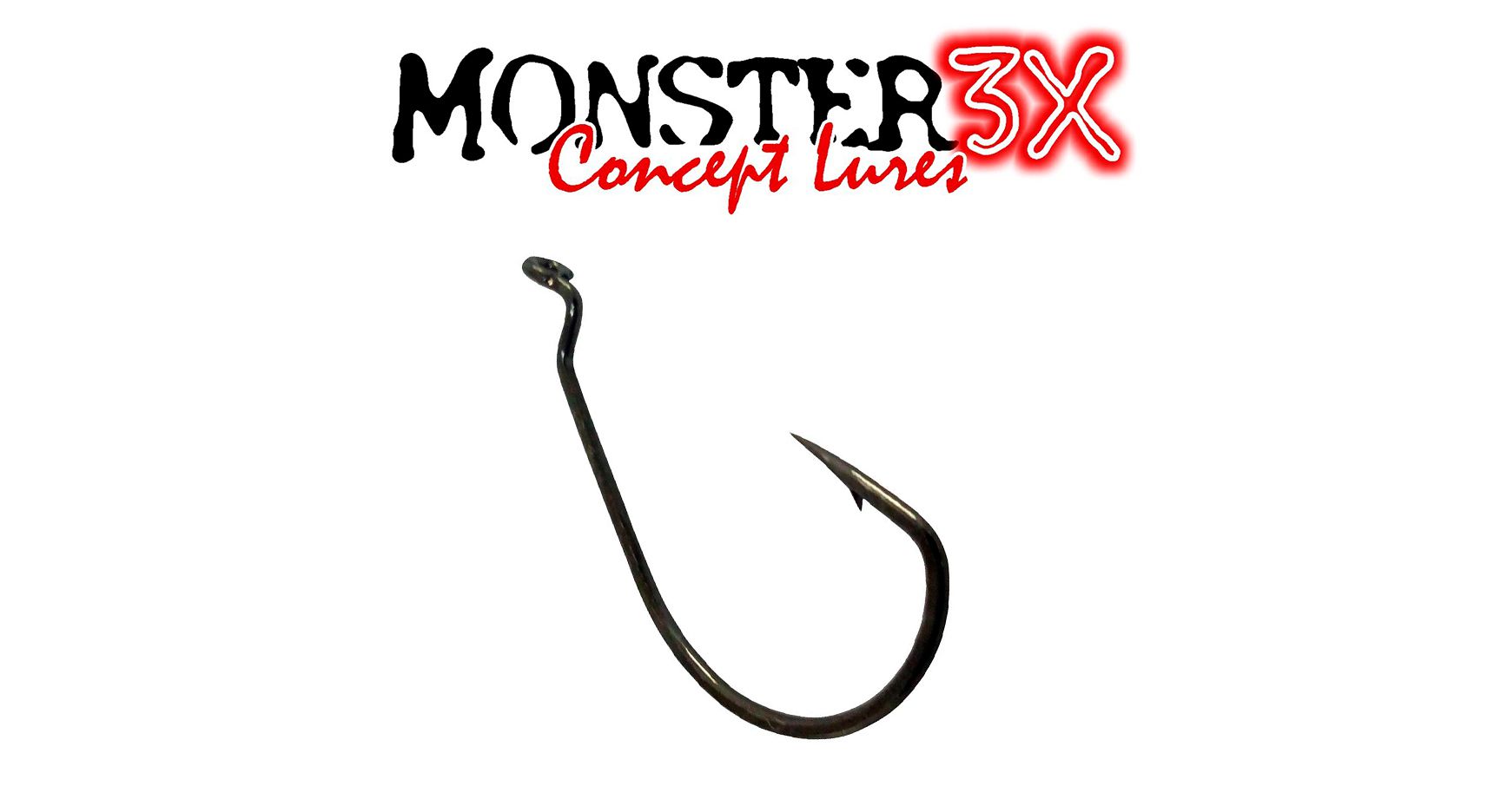 Anzol Off Set EWG 4/0 Monster 3X - 3 Peças - Life Pesca - Sua loja de Pesca, Camping e Lazer