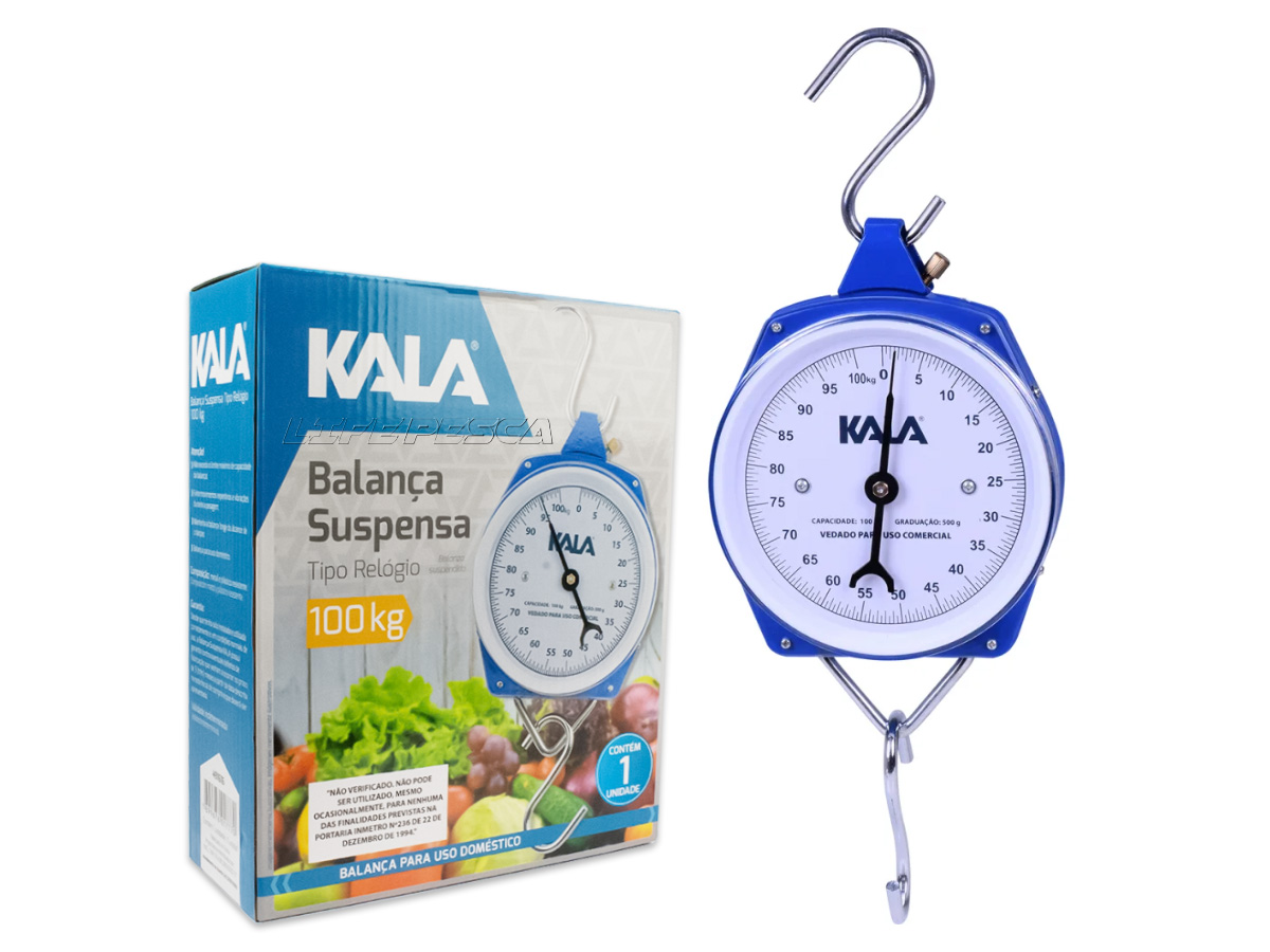 Balança Suspensa Tipo Relógio Kala (100Kg)