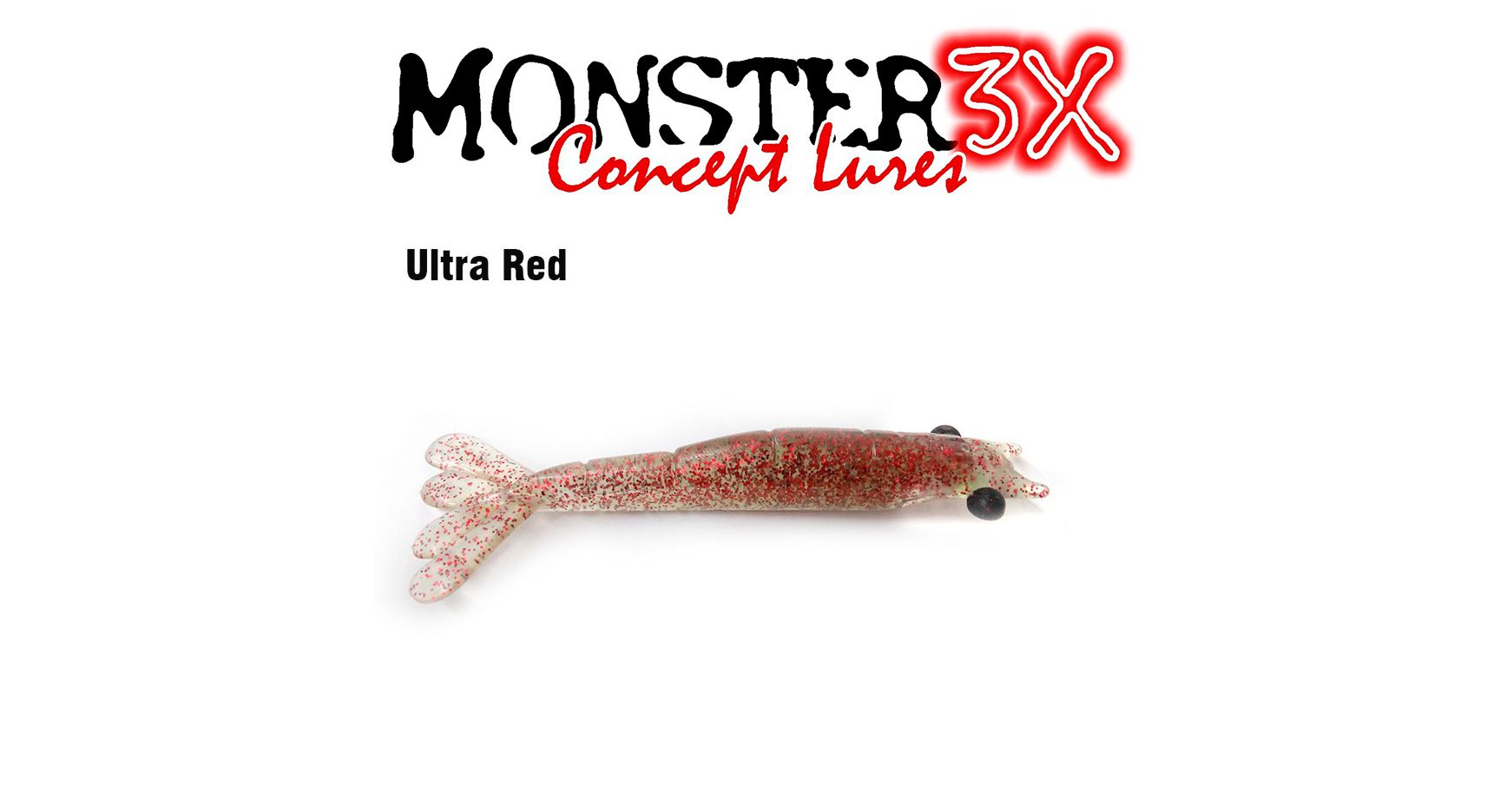 Isca Artificial Soft Monster 3X Ultra Soft (9cm) 3 Unidades - Várias Cores - Life Pesca - Sua loja de Pesca, Camping e Lazer