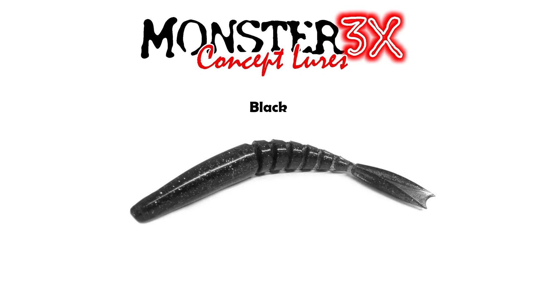 Isca Artificial Soft Monster 3X X-Swim (12 cm) 3 Peças - Várias Cores