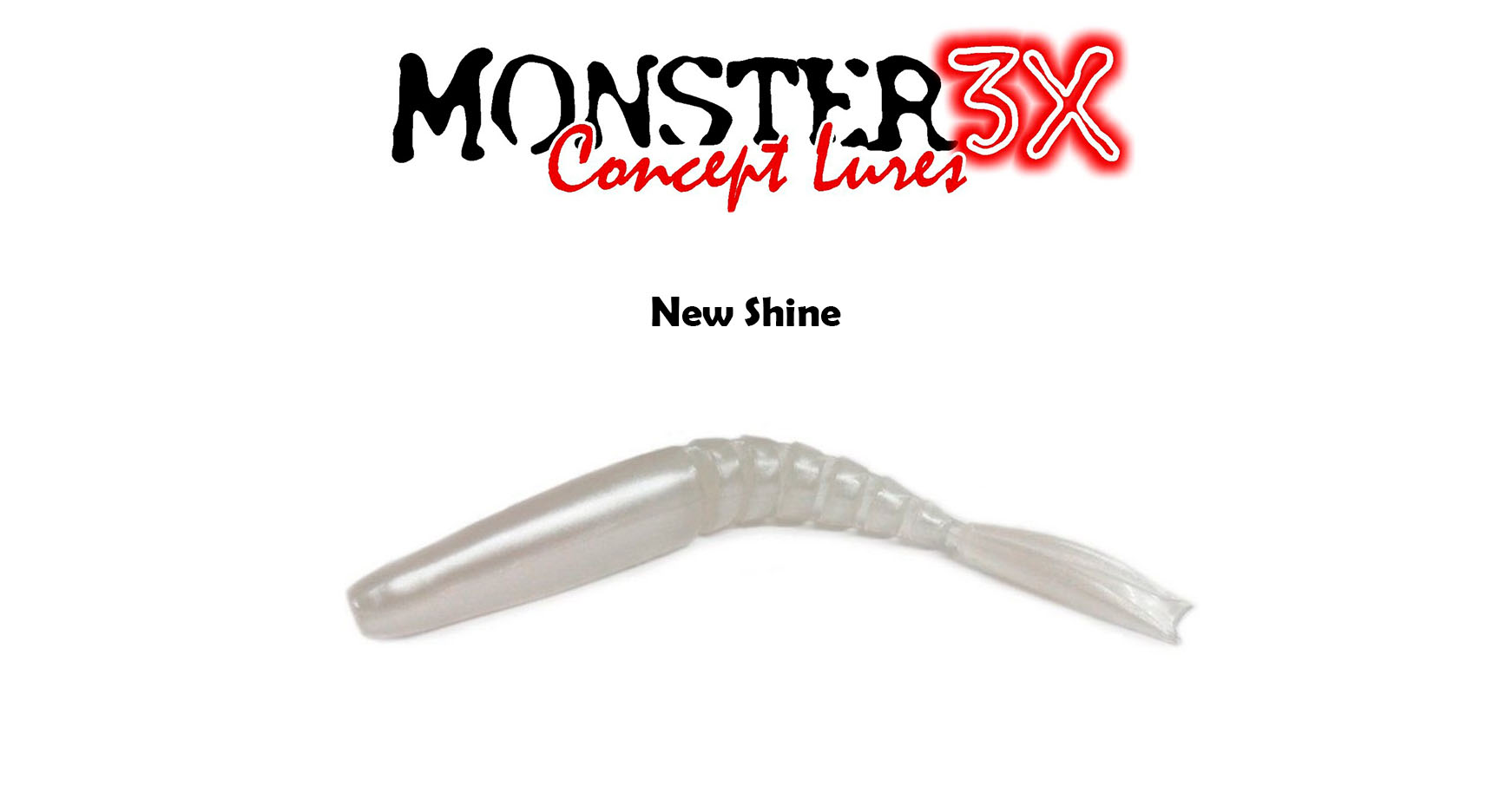Isca Artificial Soft Monster 3X X-Swim (9 cm) 5 Peças - Várias Cores