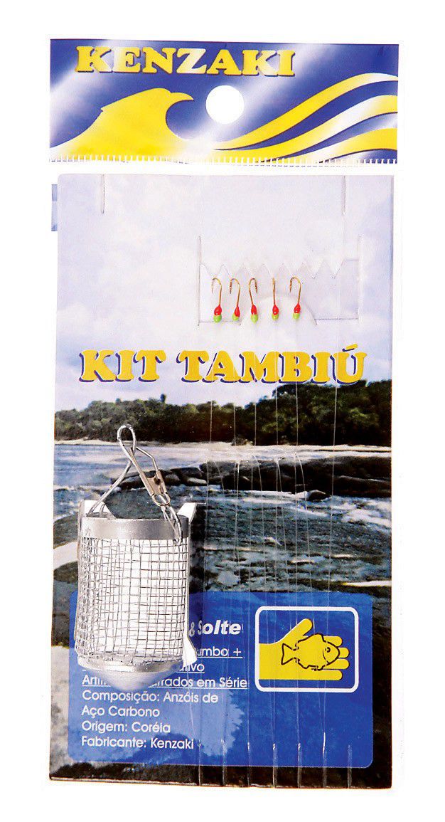 Kit Anzol Kenzaki - Tambiú - Life Pesca - Sua loja de Pesca, Camping e Lazer
